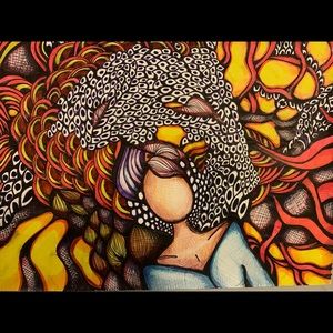 COPY - Mind Goddess. A print of my original pain…